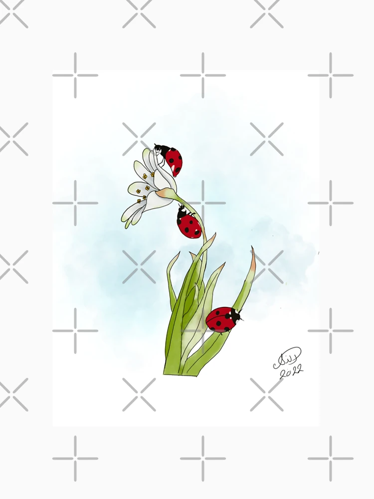 Thumbnail 4 of 4, Premium T-Shirt, Flower designed and sold by RandaStore.