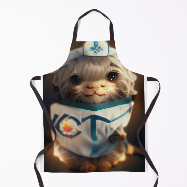 Item preview, Cute Kitty Cat Nurse Fantasy Animal  #25 designed and sold by MyArtonStuff.