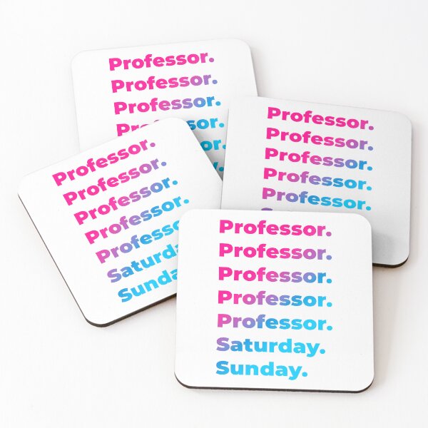 Item preview, Professor work week designed and sold by SVPOD.