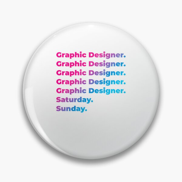 Item preview, Graphic Designer work week designed and sold by SVPOD.