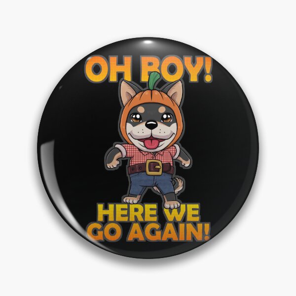Item preview, Pumpkin Shiba Inu Puppy | Halloween Puppy | Black designed and sold by Jovak.