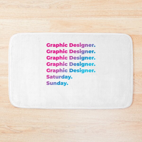 Item preview, Graphic Designer work week designed and sold by SVPOD.