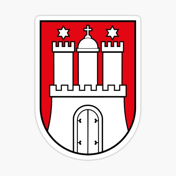 Aufkleber Chemnitz Deutschland Wappen Kfz-Aufkleber Emblem Flagge