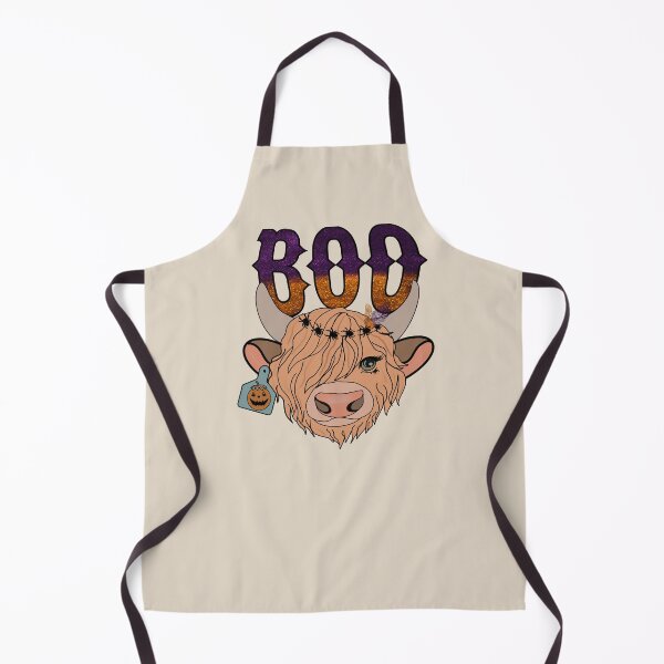 Item preview, Boo highland cow designed and sold by SaintsPlace.