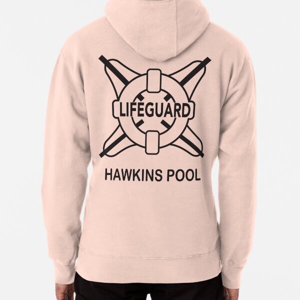 Stranger Things Hawkins Pool Lifeguard Logo