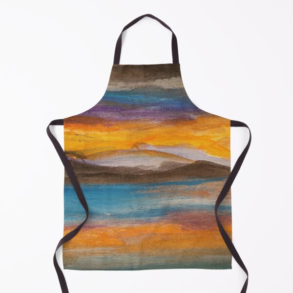 Item preview, Orange and purple sunset reflected in water designed and sold by WorldOfWendyArt.