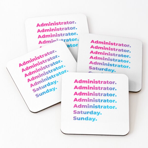 Item preview, Administrator work week designed and sold by SVPOD.