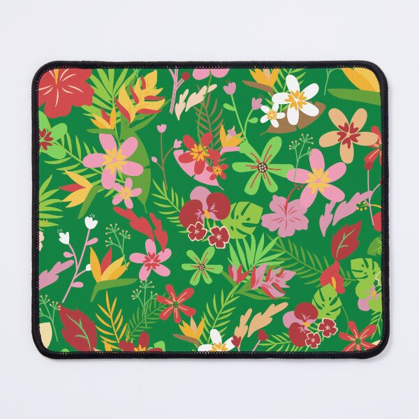 Item preview, Flower Garden, with red, pink and green flowers. designed and sold by RiadMannan.