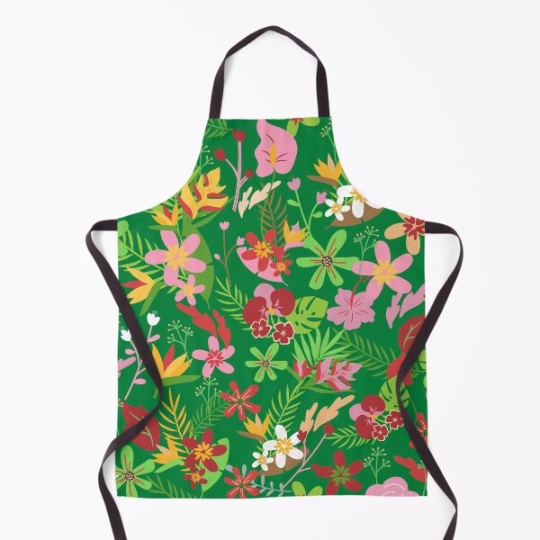 Item preview, Flower Garden, with red, pink and green flowers. designed and sold by RiadMannan.