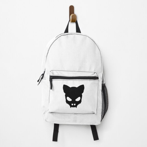 Item preview, Devil-Cat Skull In Black designed and sold by sleepingdogprod.