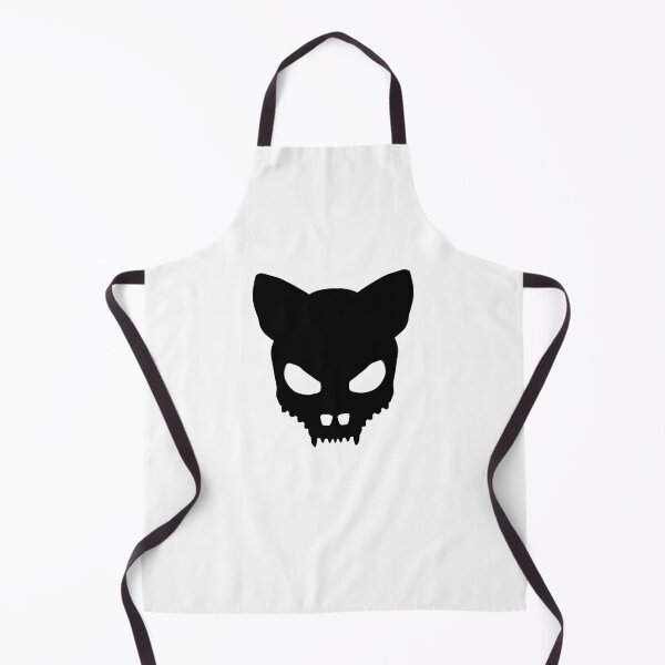 Item preview, Devil-Cat Skull In Black designed and sold by sleepingdogprod.