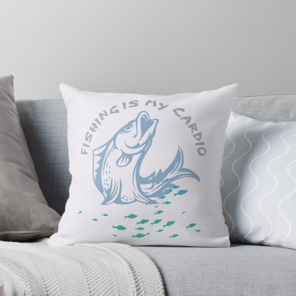Aperçu de l'œuvre La pêche est mon cardio créée et vendue par The Love Quill.
