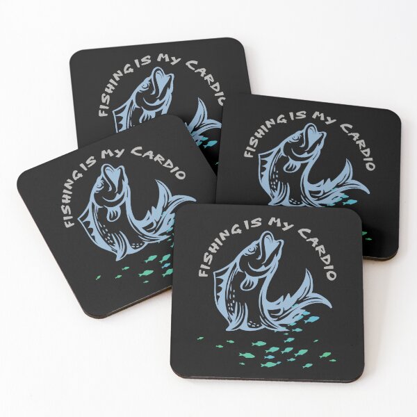 Aperçu de l'œuvre La pêche est mon cardio créée et vendue par The Love Quill.