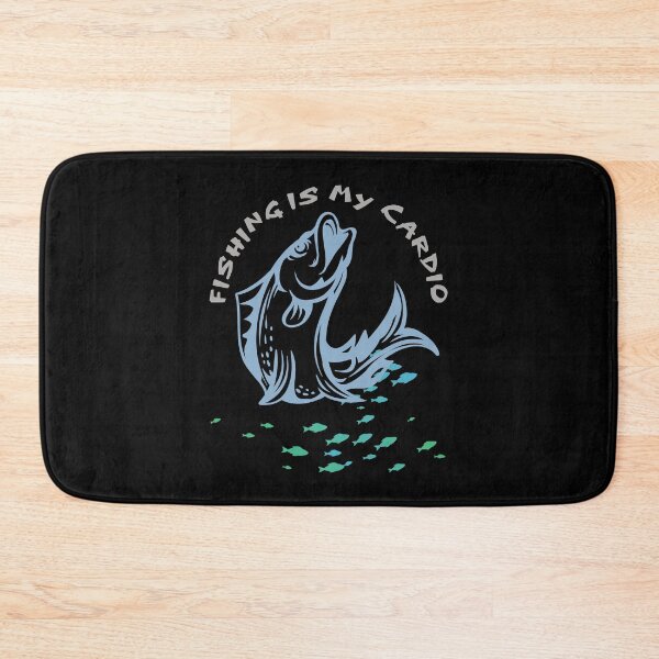 Item preview, Fishing Is My Cardio designed and sold by The Love Quill.