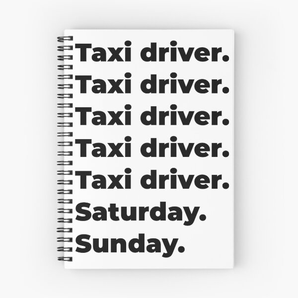Item preview, Taxi driver funny workweek designed and sold by SVPOD.