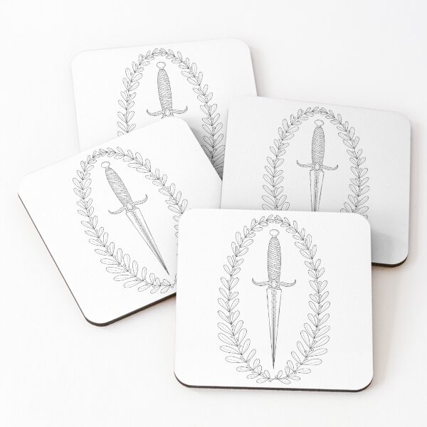 Item preview, Feminine Cottage Dagger (outline only) designed and sold by Cute Curations.