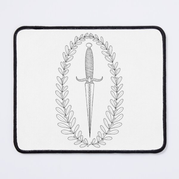 Item preview, Feminine Cottage Dagger (outline only) designed and sold by Cute Curations.