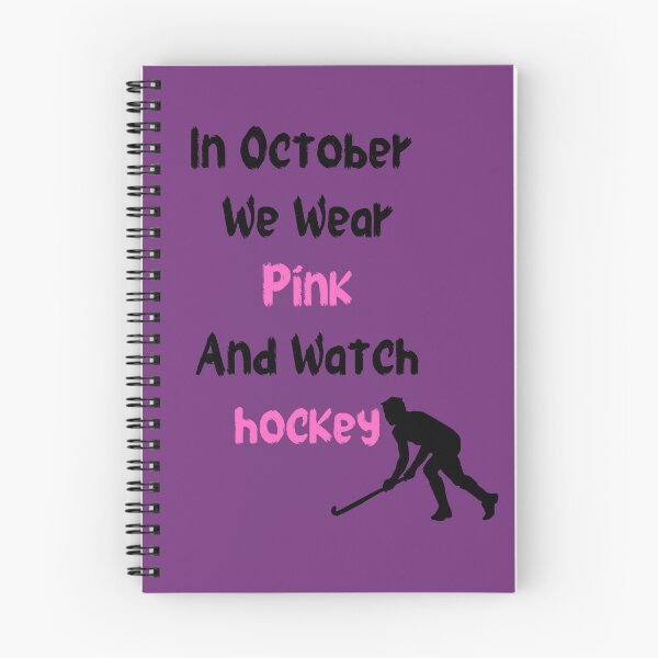 Item preview, in octobre we wear Pink and watch ice hockey designed and sold by hassendz.