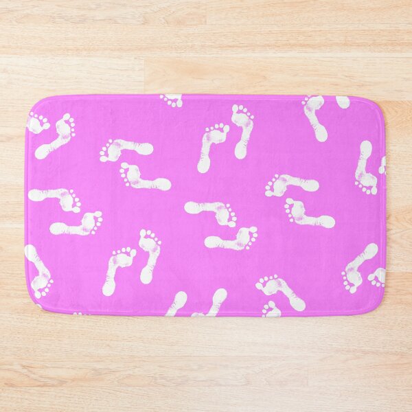 Item preview, Cute Baby Feet Pattern On Vibrant Pink designed and sold by DEC02.