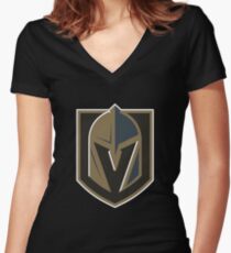 Vegas Golden Knights Women's Fitted V-Neck T-Shirt