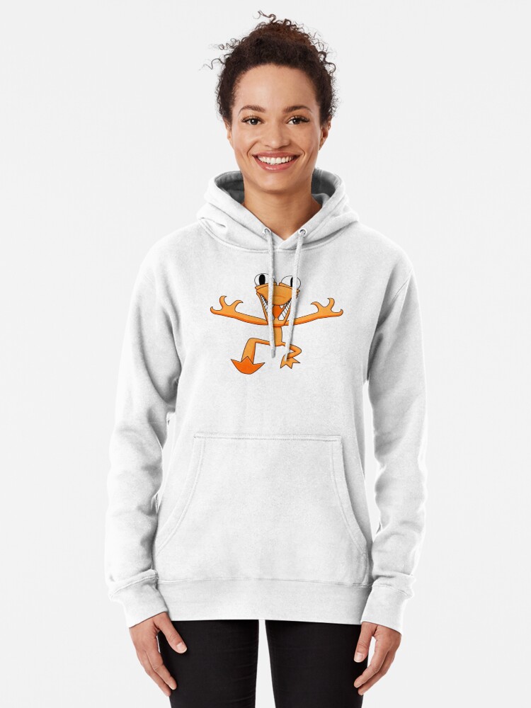 Rainbow Friends Pullover Hoodie Orange - PKAWAY