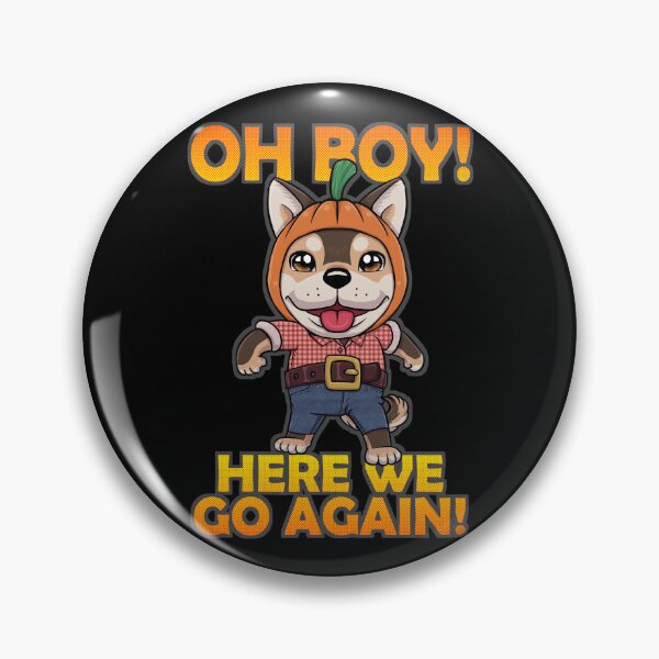 Item preview, Pumpkin Shiba Inu Puppy | Halloween Puppy | Sesame designed and sold by Jovak.