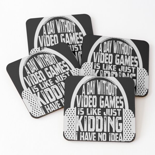 Item preview, A Day Without Video Games is like just kidding i have no idea , funny quote  designed and sold by Thecitiesstore.