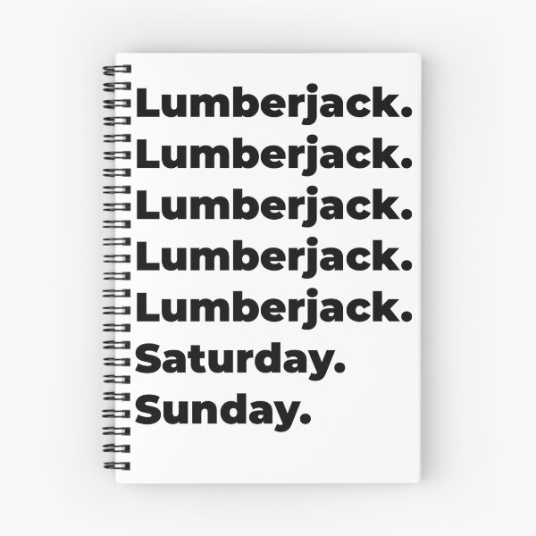 Item preview, Lumberjack funny workweek designed and sold by SVPOD.