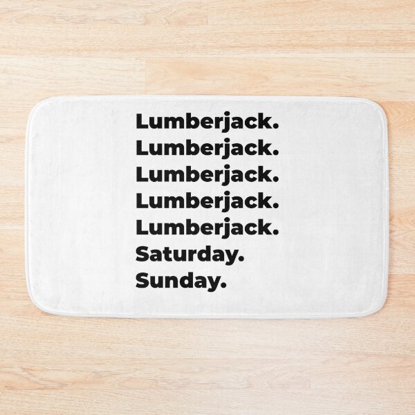 Item preview, Lumberjack funny workweek designed and sold by SVPOD.