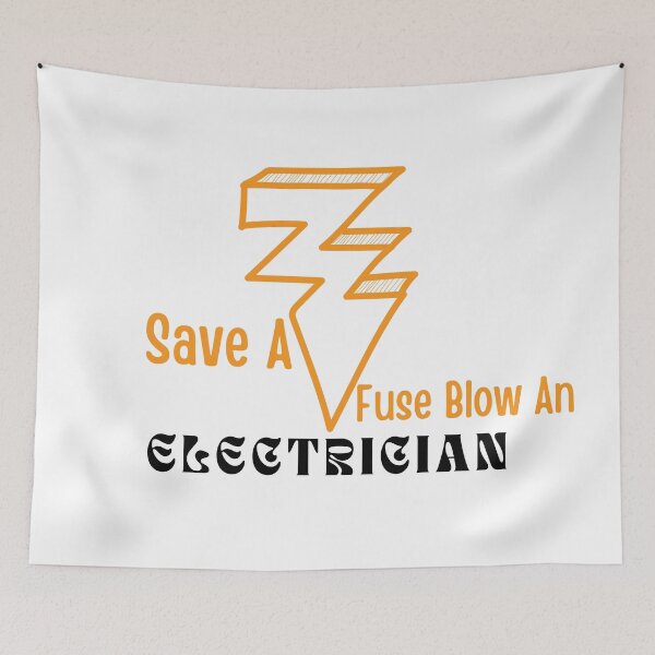 Item preview, Save A Fuse Blow An Electrician /Funny Electrician Dad /t Family designed and sold by Alexa5454.
