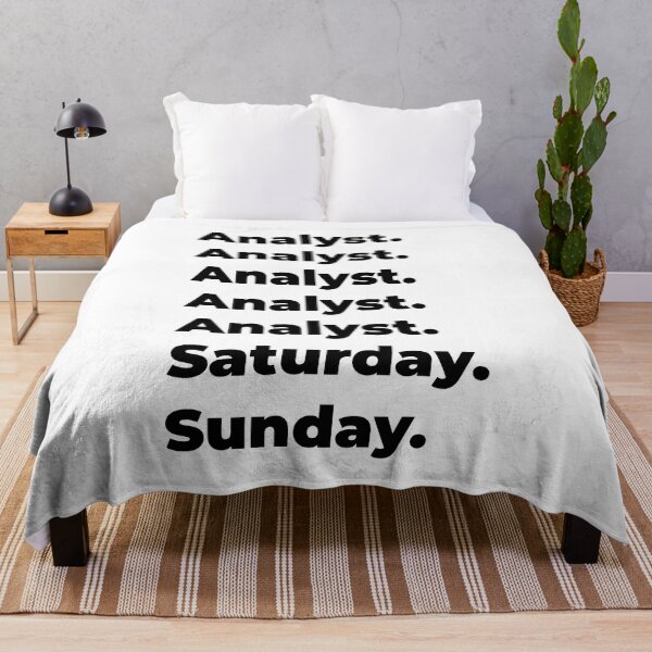 Item preview, Analyst funny workweek designed and sold by SVPOD.