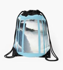 Water Fall Drawstring Bag