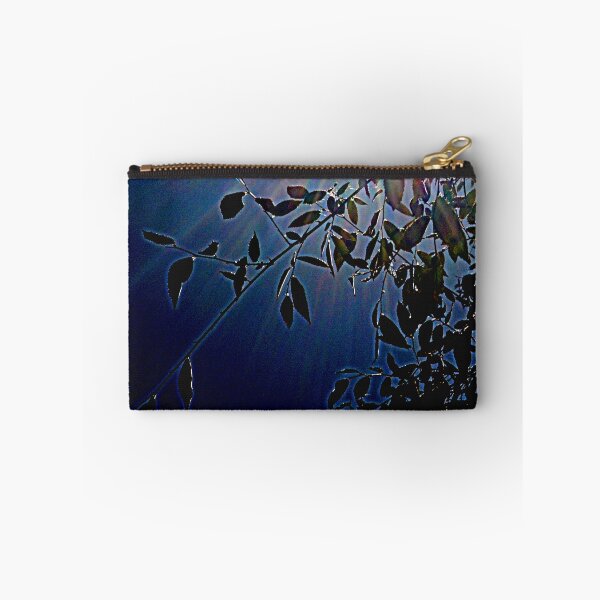 Item preview, blue light and leaves designed and sold by dnparker.