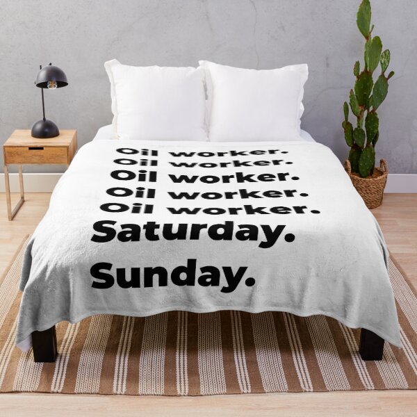 Item preview, Oil worker funny workweek designed and sold by SVPOD.