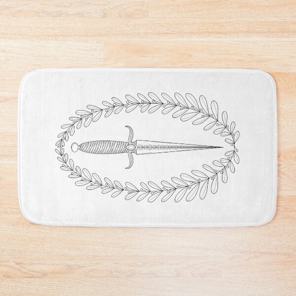 Item preview, Feminine Cottage Dagger (outline only) designed and sold by Cute Curations.