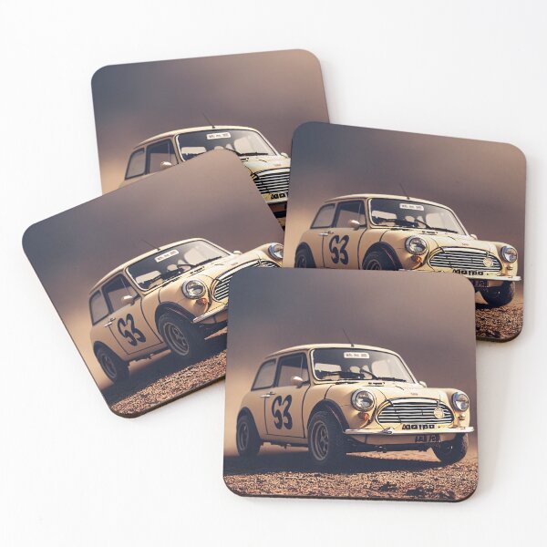 Item preview, Classic Mini rally photography designed and sold by Expedition-AI.