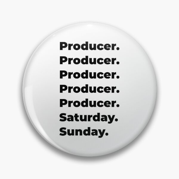 Item preview, Producer funny workweek designed and sold by SVPOD.