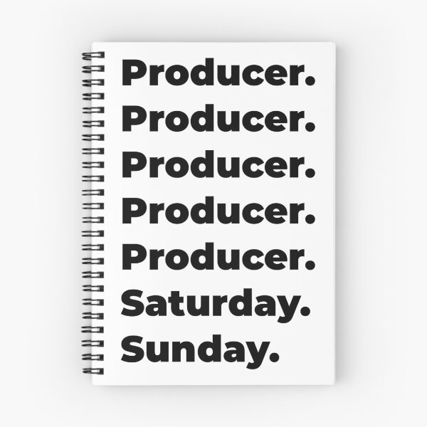 Item preview, Producer funny workweek designed and sold by SVPOD.