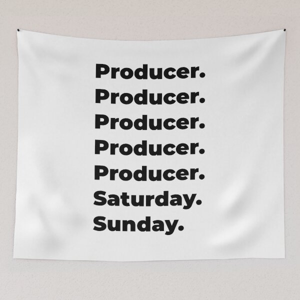 Item preview, Semana de trabajo divertida del productor designed and sold by SVPOD.