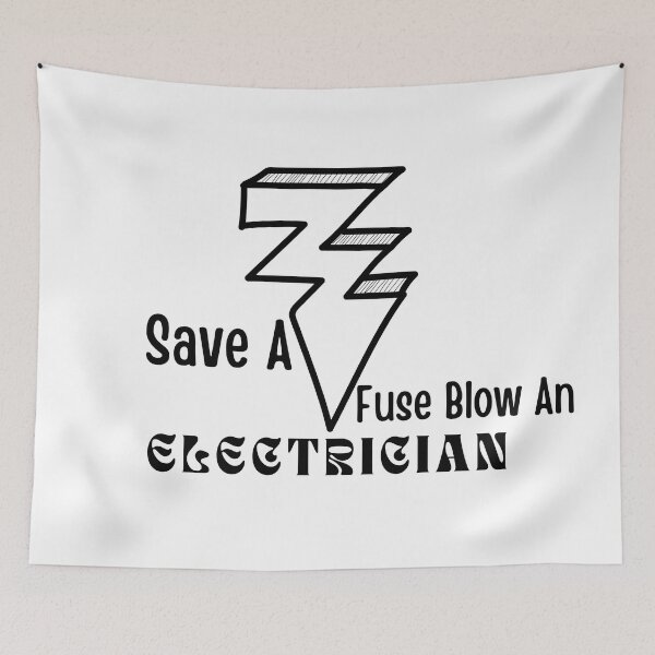 Item preview,  Save A Fuse Blow An Electrician /Funny Electrician Dad /t Family designed and sold by Alexa5454.