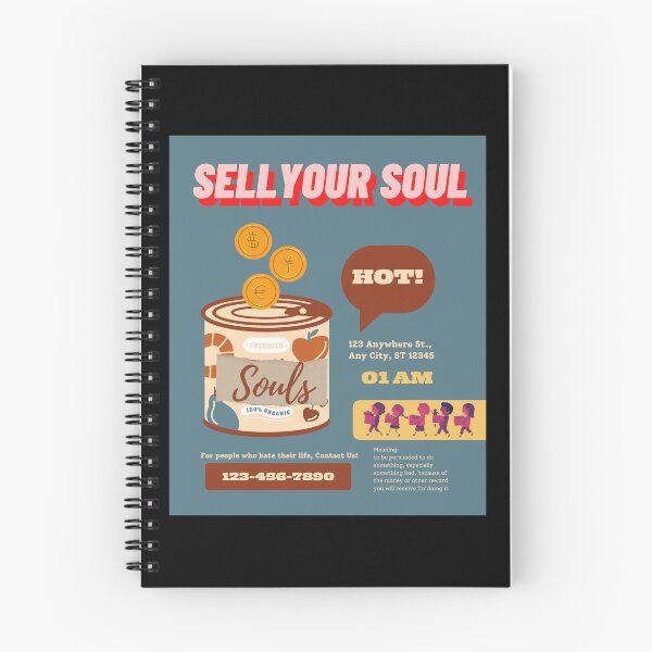 Item preview, Sell your soul vintage poster | dont sell your soul designed and sold by SodaPUNCH.