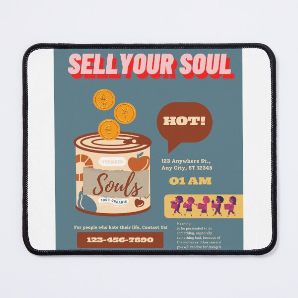 Item preview, Sell your soul vintage poster | dont sell your soul designed and sold by SodaPUNCH.