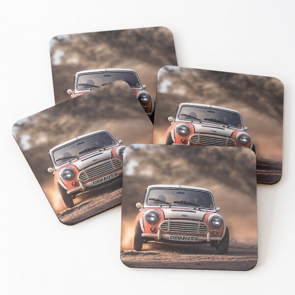 Item preview, Classic Mini rally photography designed and sold by Expedition-AI.