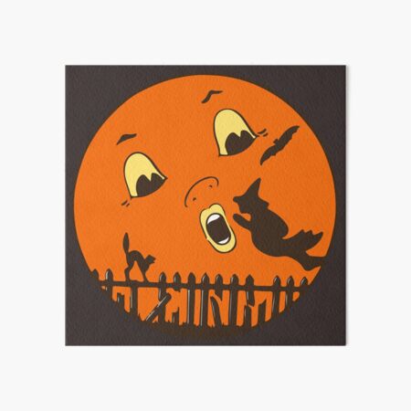 Vintage Beistle Halloween Art Board Print