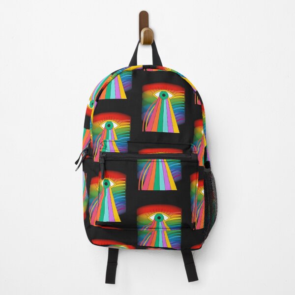 Item preview, Abstract blue pink rainbow designed and sold by The Love Quill.