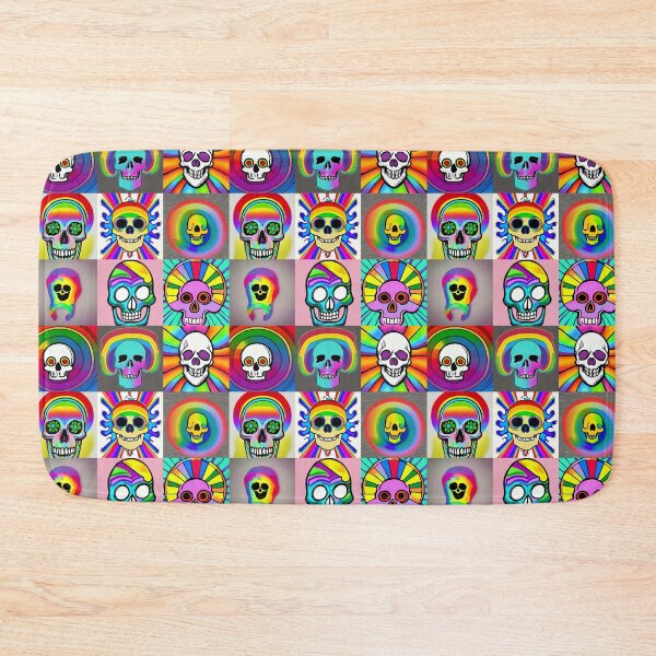 Item preview, Trippy Hippy Skulls designed and sold by Riccivela.