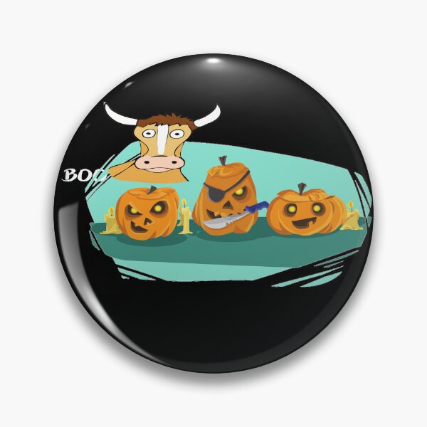 Item preview, Cow Boo Heifer Halloween Farmer designed and sold by toufikpromo.