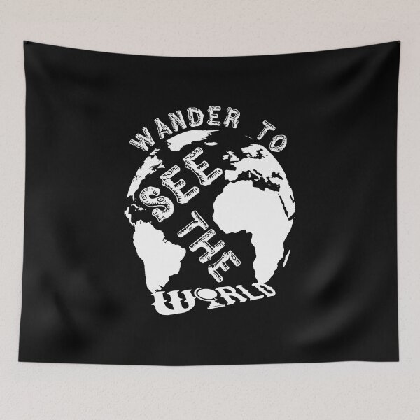 Item preview, Wander to see the world, V3.  designed and sold by Chakilogy.
