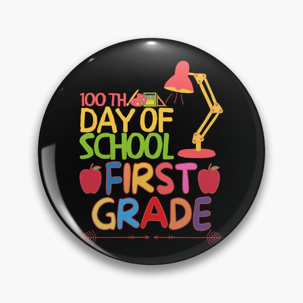 Item preview, 100th day of school First grade , funny quote  designed and sold by Thecitiesstore.