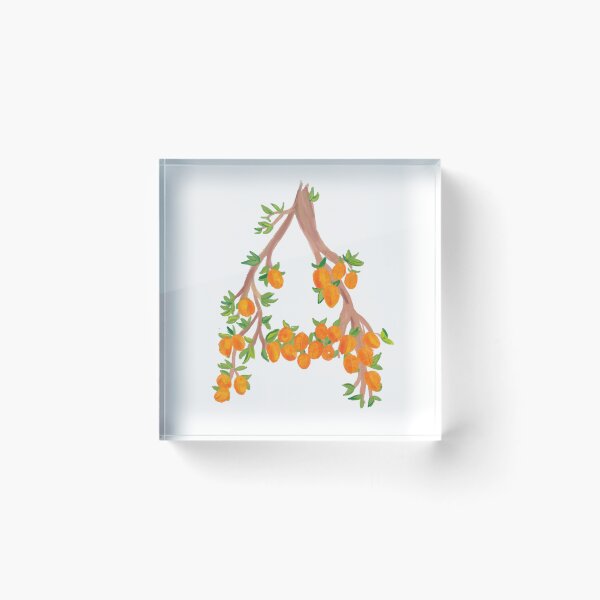 Item preview, Apricot 'A' designed and sold by pattrischeart.